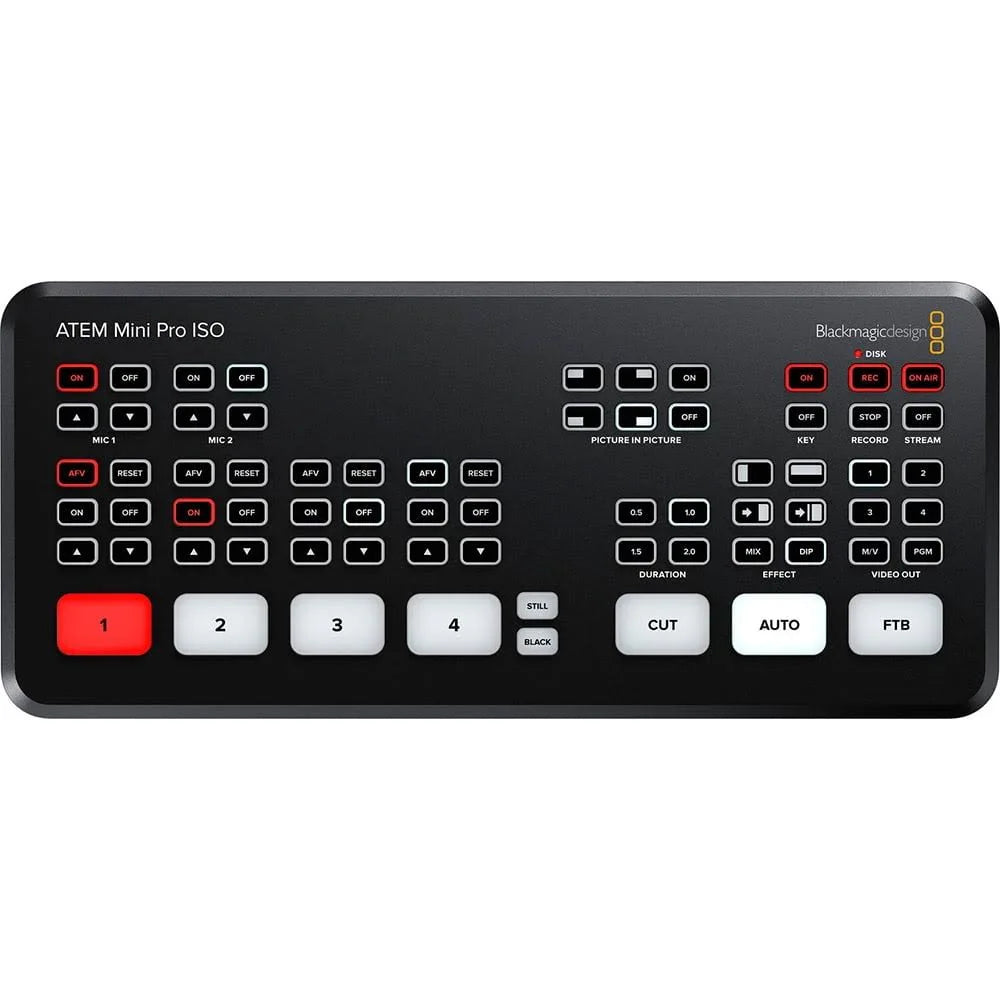 Blackmagic Design ATEM Mini Live Stream Auxiliary Switcher (Atem
