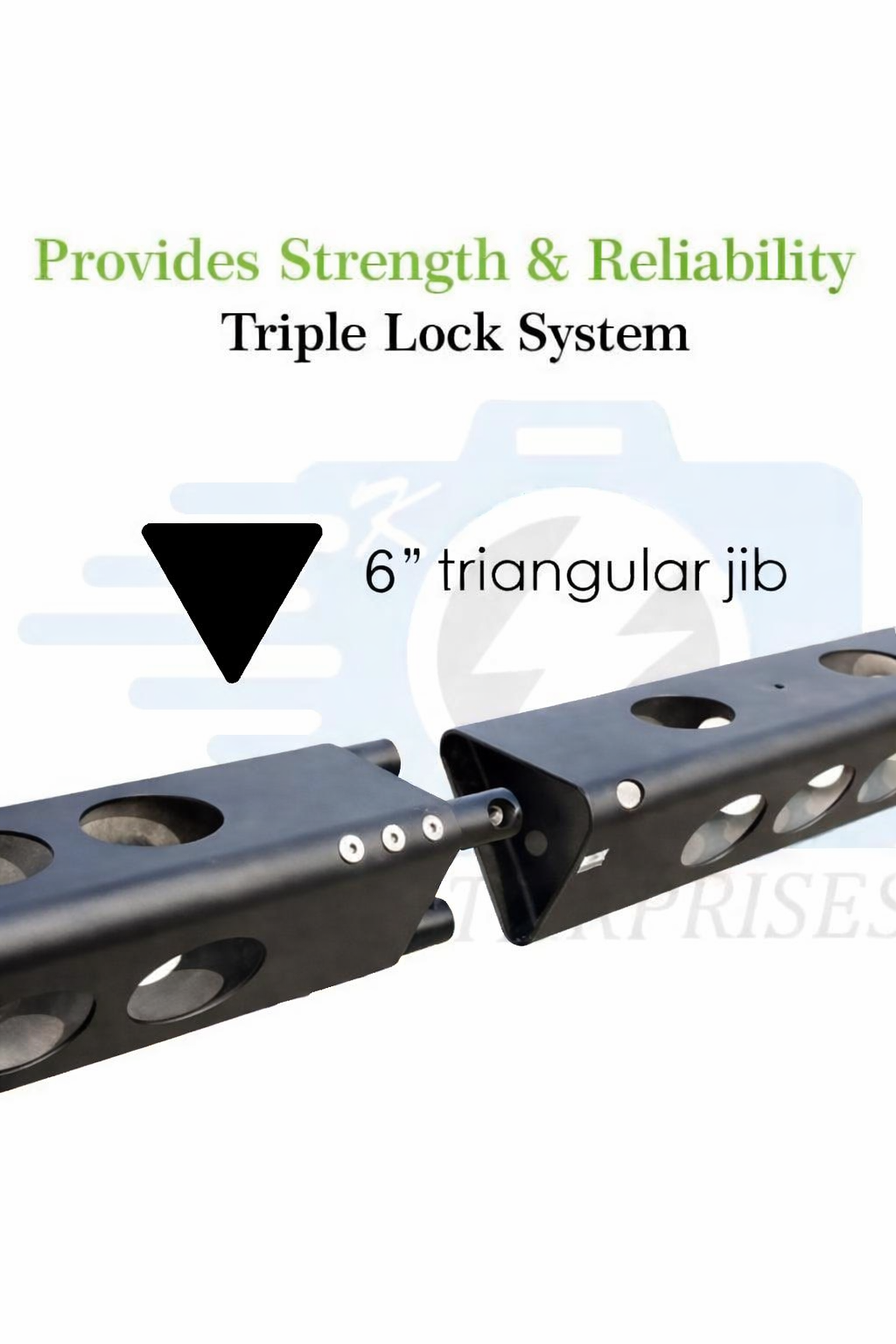 6- Inches Triangle Jib Crane
