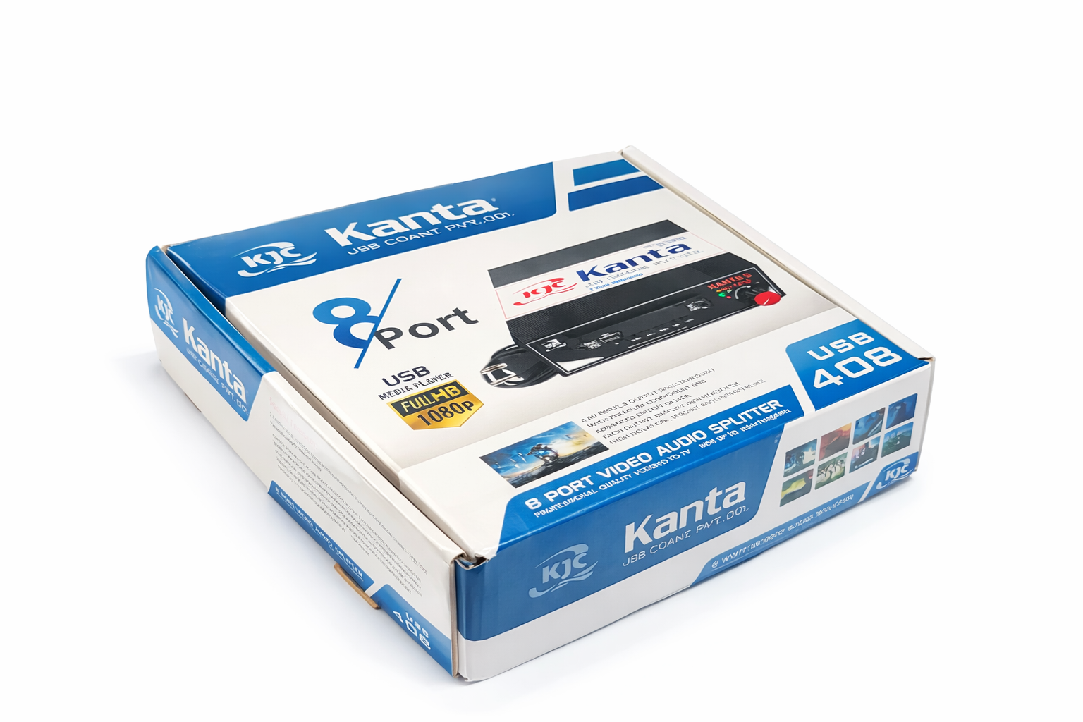 KJC AV Splitter & USB Media Player Professional Display Distributor.