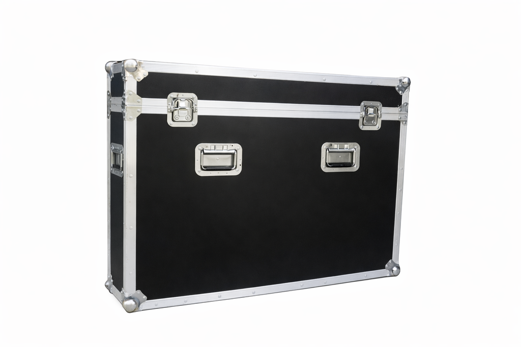 Wooden Plasma TV Flight Case -55 Inches