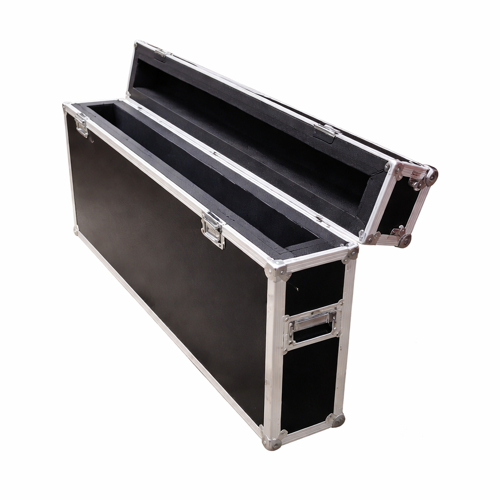 Wooden Plasma TV Flight Case -55 Inches