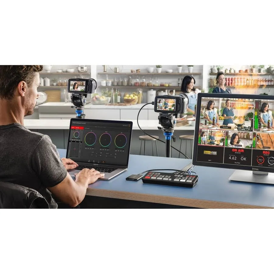 Blackmagic Design ATEM Mini Live Stream Auxiliary Switcher (Atem Mini PRO)